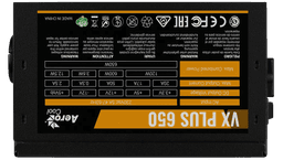 Fuente de Poder Aerocool VX650 2